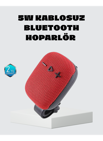 Taşınabilir Kablosuz Hoparlör – 5W Güç, TWS Bağlantı ve 800mAh Pil