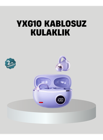 Kulak Arkası Klipsli Bluetooth Kulaklık YXG10 Silikon Malzemeli Ergonomik