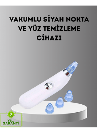 Siyah Nokta ve Gözenek Temizleyici Vakumlu Cihaz – Masajlı Derin Temizlik Teknolojisi - Lisinya