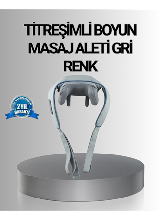 Titreşimli Boyun Masaj Cihazı Isı Terapili Şarjlı VNB-01 Ergonomik U Tasarım