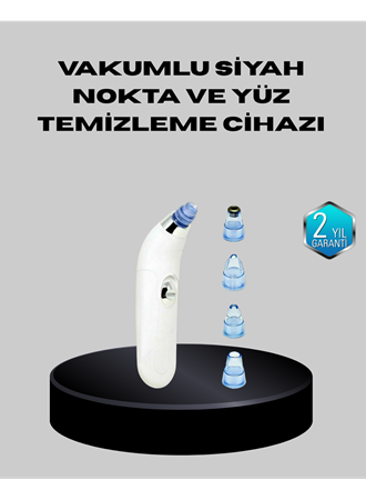 5 Kademeli Vakumlu Gözenek Temizleyici – Su Geçirmez ve Taşınabilir Siyah Nokta Cihazı - Lisinya
