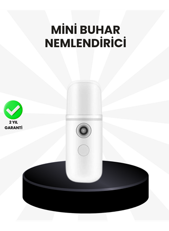 Kablosuz Şarjlı Mini Buhar Nemlendirici – Cilt ve Ortam İçin Taşınabilir Akıllı Cihaz