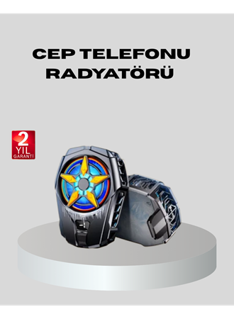 Telefon Soğutucu Radyatör Type-C Bağlantılı 2 Kademeli Dijital Kontrollü