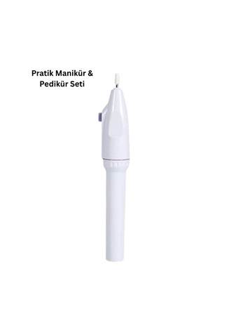 Taşınabilir Profesyonel Manikür Pedikür Seti