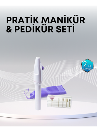 Profesyonel Tırnak Matkap Seti – Ayarlanabilir Hız, Düşük Gürültü ve Kompakt Tasarım