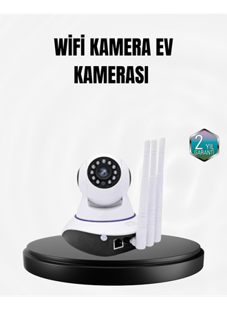 Akıllı IP Güvenlik Kamerası – 1080P HD, Gece Görüşlü, Hareket Algılamalı
