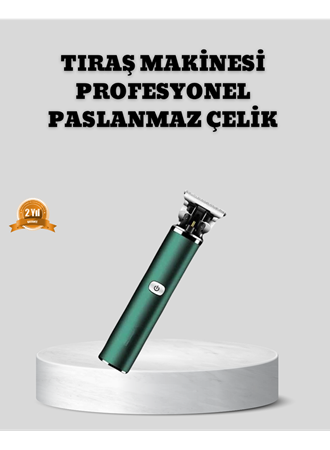 Şarjlı Erkek Tıraş Makinesi – 180 Dakika Pil Ömrü, 2.5 Saat Hızlı Şarj, USB ve Powerbank Uyumlu