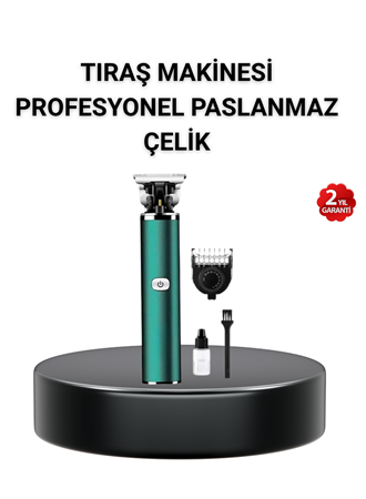 180 Dakika Kullanım Süreli Şarjlı Tıraş Makinesi – Hızlı Şarj, USB Girişli, Yüksek Kapasiteli