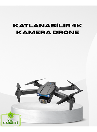 4K Katlanabilir Drone Uzaktan Kontrollü Wi-Fi Görüntü Aktarımlı