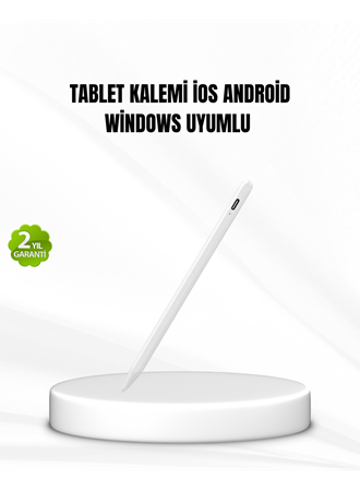 Akıllı Dokunmatik Kalem – Type-C Şarjlı, Manyetik, Apple Pencil Alternatifi Stylus Pen