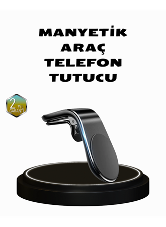 360° Dönebilen Manyetik Araç Telefon Tutucu Sarsıntısız ve Şık Tasarımlı