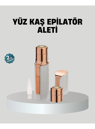Kadınlar İçin Yüz ve Kaş Epilatörü – Hassas Cilt Dostu, Pil ile Çalışan, Taşınabilir ve Şık Tasarım