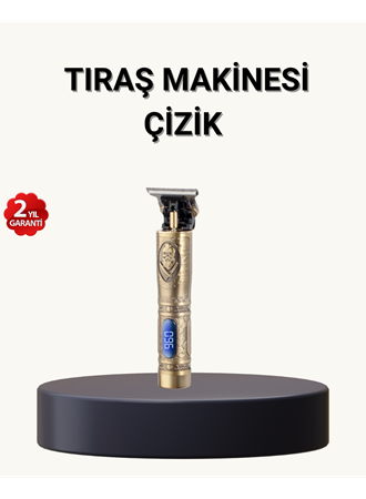 Profesyonel Kablosuz Tıraş Makinesi – 1-2 Saat Kesintisiz Kullanım