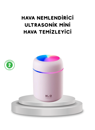 USB Bağlantılı LED Işıklı Hava Nemlendirici – Sessiz ve Kullanıcı Dostu Tasarım