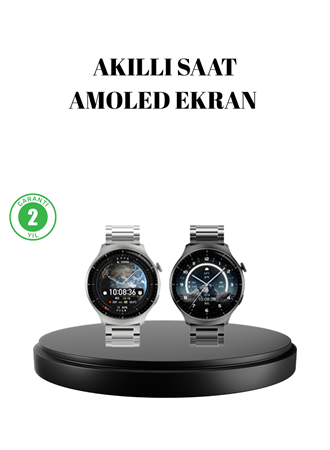 Akıllı Saat NFC – Bluetooth Arama ve Kablosuz Şarj Özellikli