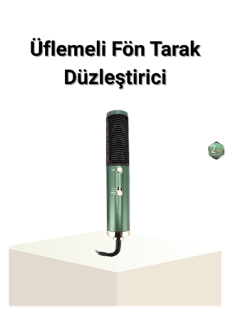 Seramik Plakalı Saç Düzleştirici – 200°C Ayarlanabilir Isı, İyon Teknolojisi