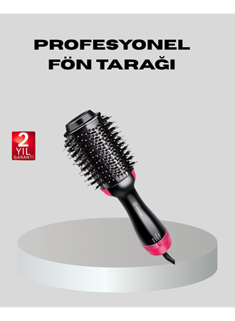 1200W Fön Tarağı – 3 Isı Ayarı, Negatif İyonlu, Hızlı ve Pürüzsüz Sonuç