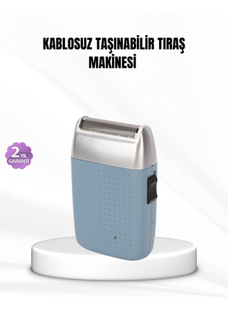 Taşınabilir Şarjlı Tıraş Makinesi – Kuru Kullanım, Özel Sakal Başlıkları