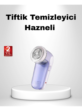 USB Şarjlı Tiftik Temizleyici – Kolay Temizlenen Hazne ve Bıçak, Taşınabilir