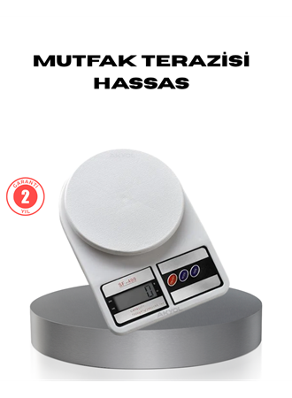 Hassas Dijital Mutfak Tartısı – 1g Doğruluk, LCD Ekran, Otomatik Kapanma