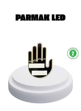 176 LED Amber Renkli El Hareketiyle Kontrol Edilen Motosiklet Dönüş Sinyali