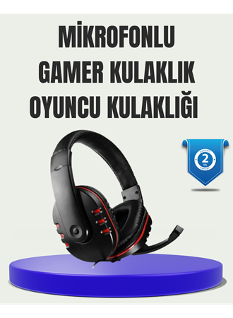 Stereo Gaming Kulaklık – Yüksek Ses Kalitesi, Ergonomik Yapı