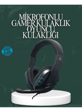 Kablolu Gaming Headset – Net Ses Ayrımı ve Ayarlanabilir Konfor
