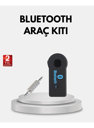 Car Bluetooth AUX Oto MP3 Player Kablosuz Müzik ve Görüşme Cihazı