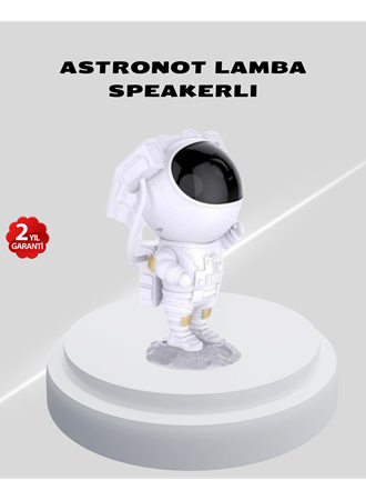 Astronot Yıldız Projeksiyon Lambası 8 Efektli Uzaktan Kumandalı Gece Işığı