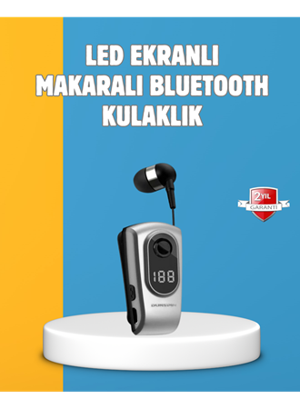Titreşimli Bluetooth Kulaklık – Hızlı Şarj ve Uzun Bekleme Süresi
