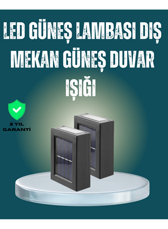 Suya Dayanıklı Güneş Enerjili Bahçe Lambası