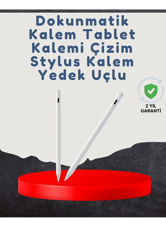 Yüksek Hassasiyetli Eğim Sensörlü Dijital Kalem – USB-C Hızlı Şarjlı