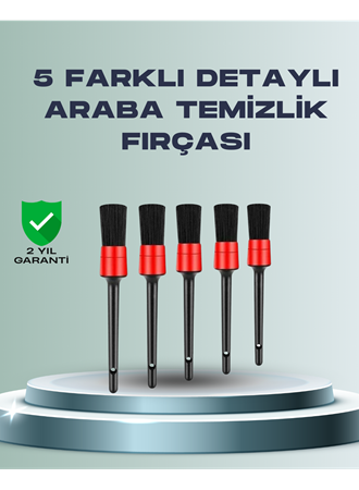 Yumuşak Kıllı Araç Bakım Fırça Takımı