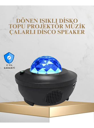 Bluetooth & USB Müzik Çalar Gece Lambası – 50 m² Kapsama, Uzaktan Kumanda