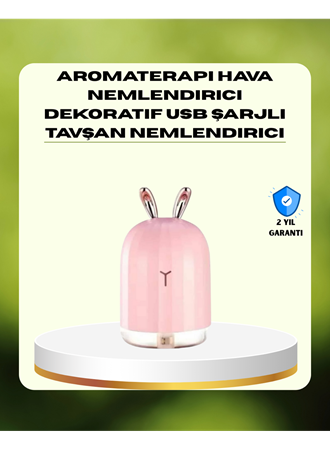 200 ml Ultrasonik Aroma Difüzör ve Hava Nemlendirici Gece Lambalı