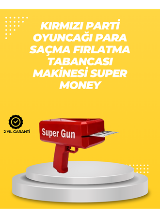 Elektrikli Parti Oyuncağı – Para Atan Tabanca