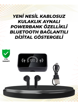 Bluetooth 5.1 Destekli  bluetooth kulaklık – ANC ve Stereo Sesli