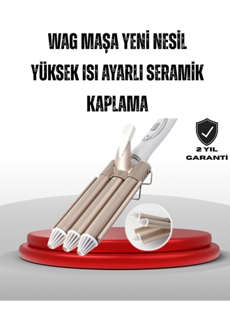 Ayarlanabilir Isı Ayarıyla Profesyonel Bukle Maşası – Hızlı ve Nazik Şekillendirme