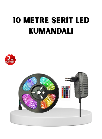 Renkli Smart LED Şerit – Suya Dayanıklı, Esnek, Enerji Tasarruflu