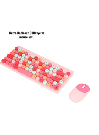 Bluetooth Klavye ve Mouse Seti