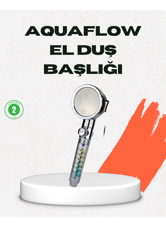 Rahatlatıcı Yağmur Etkili El Duşu – Döner Pervaneli, Dayanıklı ve Şık Tasarım