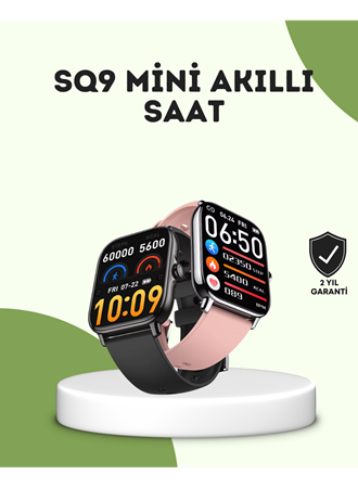 AMOLED Titreşimli Bildirimli Akıllı Saat