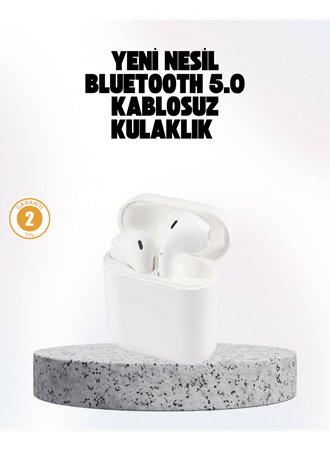 Hızlı Şarj Destekli 2. Nesil Bluetooth 5.0 Ergonomik Kulaklık