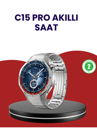 Adım Sayar ve Uyku Takip Özellikli Akıllı Saat