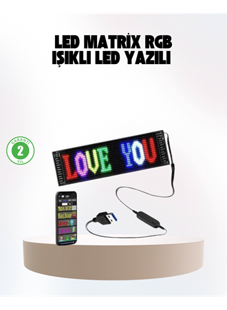 Şık ve Fonksiyonel RGB LED Panel Canlı Renk Yansımalı Işık Sistemi