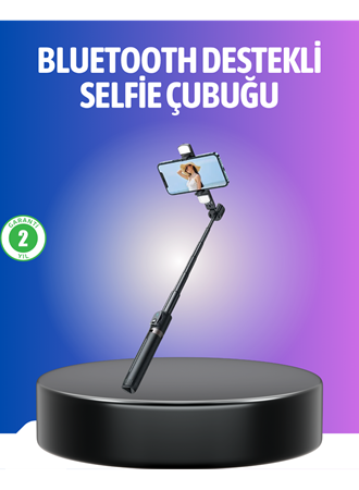 Bluetooth Selfie Çubuğu – Uzaktan Kumandalı