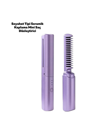 Şarjlı Saç Düzleştirici Tarak