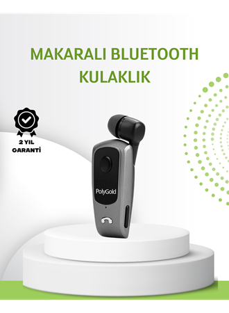 10 Saat Konuşma Süreli Klipsli Bluetooth Kulaklık