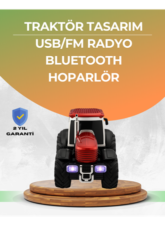 Taşınabilir Nostaljik Araç Tasarımlı Bluetooth Hoparlör