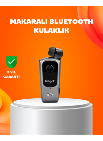 Klipsli Tasarımlı Bluetooth Kulaklık Uzun Pil Ömrü